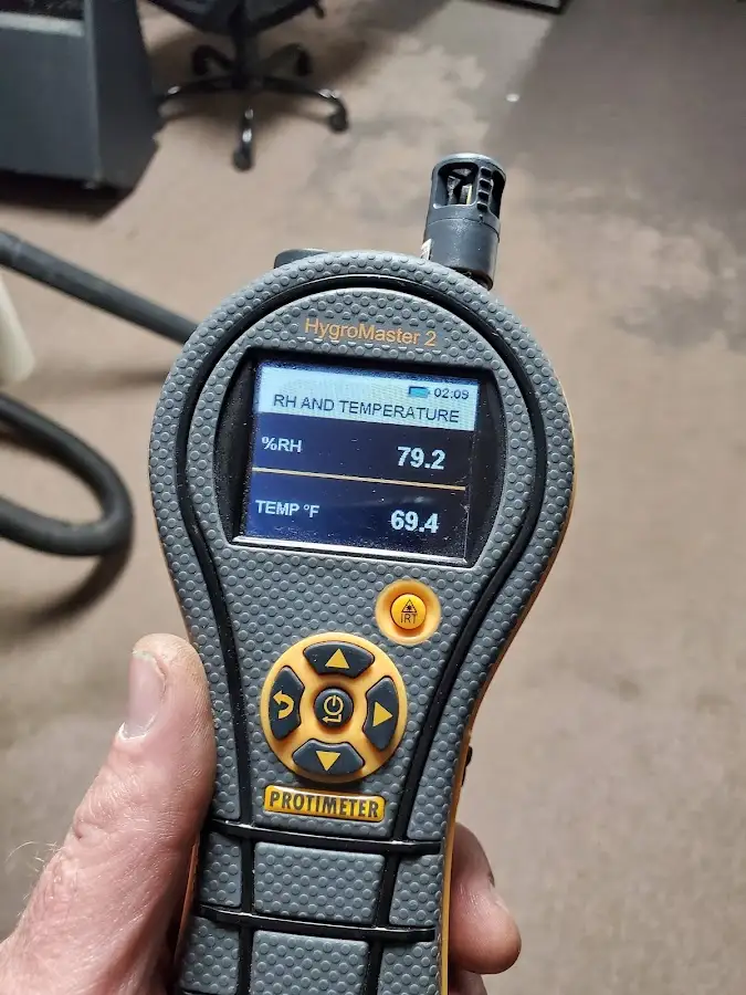 Moisture meter humidity assessment for Mold Remediation & Removal in Takoma Park